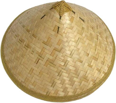 Chinese Hat for Adult Unisex Cosplay NinjaConical Sun Cap Handwoven Fisherman Rice Farmer for Men Women Asian Conical in Saudi Arabia