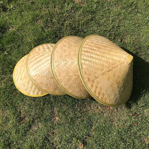 Chinese Hat for Adult Unisex Cosplay NinjaConical Sun Cap Handwoven Fisherman Rice Farmer for Men Women Asian Conical in Saudi Arabia