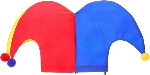 Zerodeko Funny Clown Hat, Clown Hat, Party, Carnival Costume Performance Prop for Women Men in Saudi Arabia