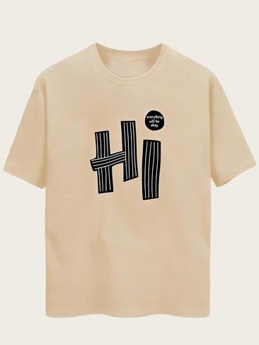 Short Sleeve Tee for Men, T Shirt, Sizes S-XL in Kuwait