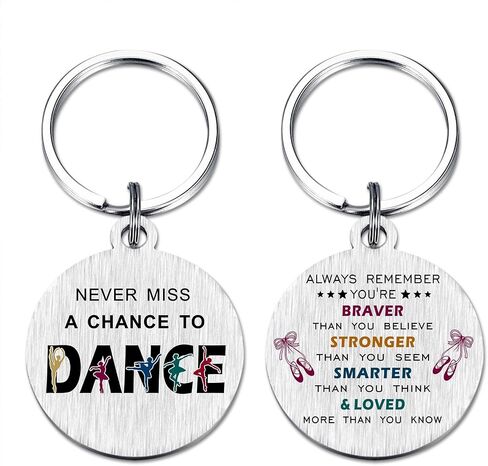 Viayen Dance Recital Gifts for Women Girls, Ballerina Gift for Ballet Dancers Lover Keychain, Dance Competition Stuff in Kuwait