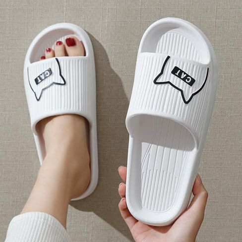 1Pair Unisex Bathing Slippers Ultralight Soft Slides Non-Slip Quick Drying Summer Slippers for Indoor Bathroom Pool Spa in Kuwait