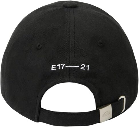 Baseball Cap Logo Adjustable Unisex Casual Streetwear Hat Black in Saudi Arabia