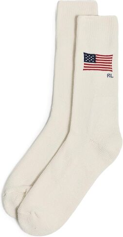 POLO RALPH LAUREN Men's Flag Crew Socks in Kuwait
