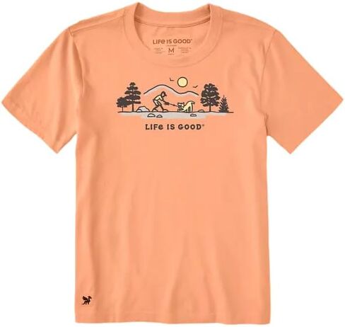Life is Good Men's Tug of War Vista Short Sleeve Crusher Tee in Kuwait