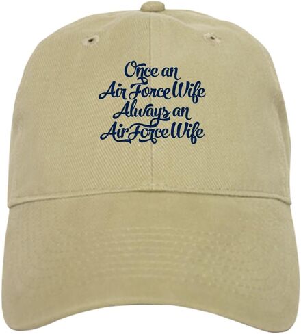 CafePress Once an Air Force Wife Cap Adjustable Baseball Cap in Kuwait