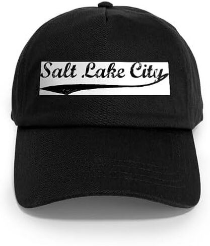 قبعة CafePress Vintage Salt Lake City قبعة بيسبول قابلة للتعديل in Kuwait
