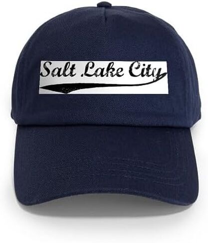 قبعة CafePress Vintage Salt Lake City قبعة بيسبول قابلة للتعديل in Kuwait
