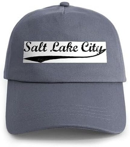 قبعة CafePress Vintage Salt Lake City قبعة بيسبول قابلة للتعديل in Kuwait