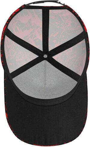 Skull Magic Abstract Baseball Cap Snapback Hats Adjustable Trucker Hat for Men Women in Saudi Arabia