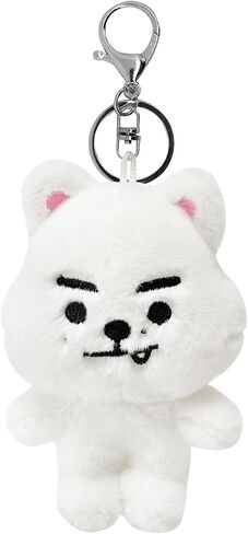 Cute Plush Keychain Soft Stuffed Cartoon Animal Pendant for Women Backpack Tote Purse Charm Decor Accessory in Saudi Arabia