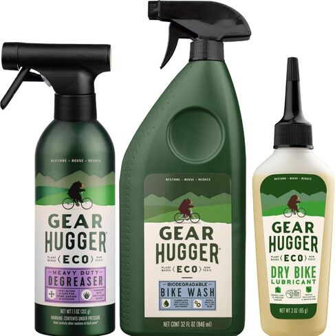 Bike Wash Spray (32 oz, Pack of 1) – Eco-Friendly Cleaner Spray, Wash Soap with Natural Saponins & Eucalyptus – Safe for All Bikes, Anti Corrosion Spray in Kuwait