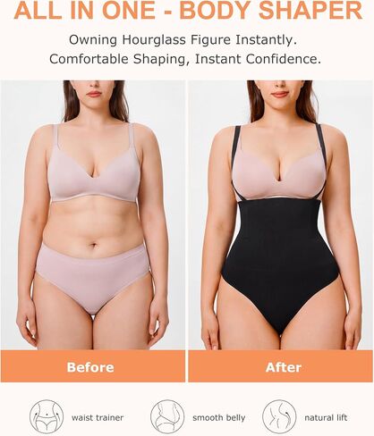 CYDREAM Shapewear Tummy Control Bodysuits for Women Fajas Body Shaper Underwear Compression Stomach Belly Open Bust Bodysuit in Saudi Arabia