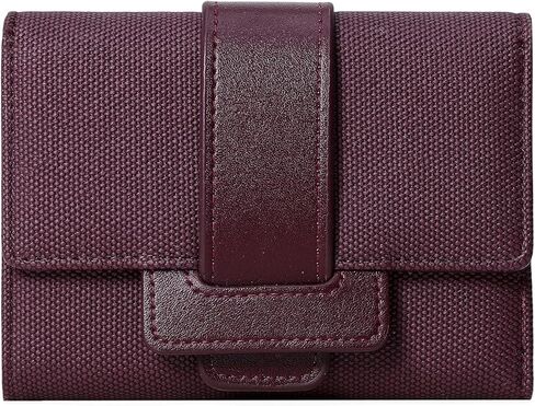 Small Wallet Women RFID Blocking Bifold Wallets Vegan Leather Card Holder with ID Window Zip Pocket in Saudi Arabia