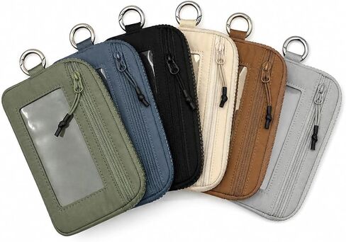I&R The Original Iris Wallet (#8036-1) Nylon Zipper Wallet for Everyday Use - By Iris & Rainbow in Saudi Arabia