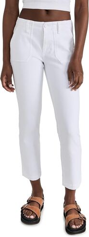 PAIGE Women's Mayslie Straight Ankle Jeans in Kuwait