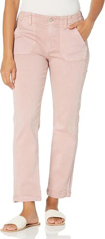 PAIGE Women's Mayslie Straight Ankle Jeans in Kuwait