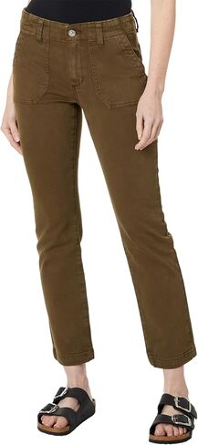 PAIGE Women's Mayslie Straight Ankle Jeans in Kuwait
