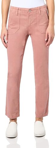 PAIGE Women's Mayslie Straight Ankle Jeans in Kuwait