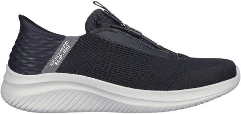 Skechers Men's Ultra Flex 3.0 Finnik Slip-Ins Black/Gray Low Top Sneaker Shoes 9 in Kuwait