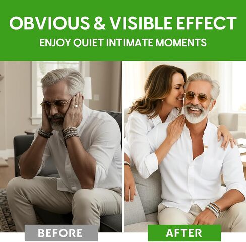 Tinnitus Relief for Ringing Ears Supplement 1200MG,Supports Hearing Loss & Ear Health- Help Ringing in The Ears & Tinnitus Symptoms,120 Capsules(60-Day Supply) in Saudi Arabia