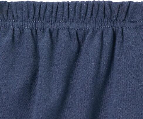 CATALOG CLASSICS Womens Capri Pants with Pockets Elastic Waist Pants for Women - Navy, Large in Saudi Arabia