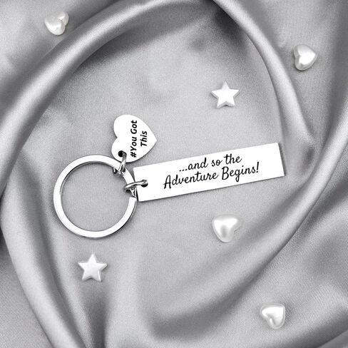 Congratulations Gifts for Women Men Promotion Gifts Congratulation Keychain New Beginning Gift for Friends Coworkers Farewell Going Away New Job Retirement Gift for Woman Congratulations Keyring in Saudi Arabia