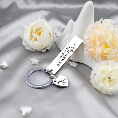 Congratulations Gifts for Women Men Promotion Gifts Congratulation Keychain New Beginning Gift for Friends Coworkers Farewell Going Away New Job Retirement Gift for Woman Congratulations Keyring in Saudi Arabia