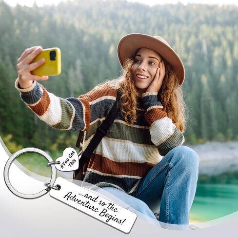 Congratulations Gifts for Women Men Promotion Gifts Congratulation Keychain New Beginning Gift for Friends Coworkers Farewell Going Away New Job Retirement Gift for Woman Congratulations Keyring in Saudi Arabia