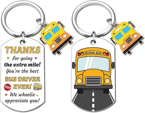 Bus Driver Appreciation Gifts For Men Women School Bus Driver Keychain Thank You Gifts For Back To School College First Day Of Schools End Of Year Christmas Birthday Gift Jewelry in Kuwait