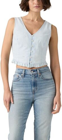 Levi's Women's Teagan Sleeveless Blouse (Also Availible in Plus) in Kuwait