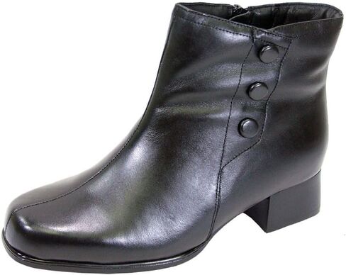 Peerage Demi Women Wide Width Leather Dress Bootie in Saudi Arabia