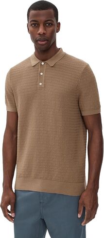 Billy Reid Men's Lachlan Links Knit Polo in Saudi Arabia