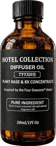 Hotel Diffuser Oil Inspired by Tokyo Peninsula – Fragrance & Essential Oil Blend for Waterless & Cold Air Diffusers – Sansho, Lemon, Sandal – Long-Lasting Aroma – Aromatherapy – 4 Fl Oz Glass Bottle in Saudi Arabia