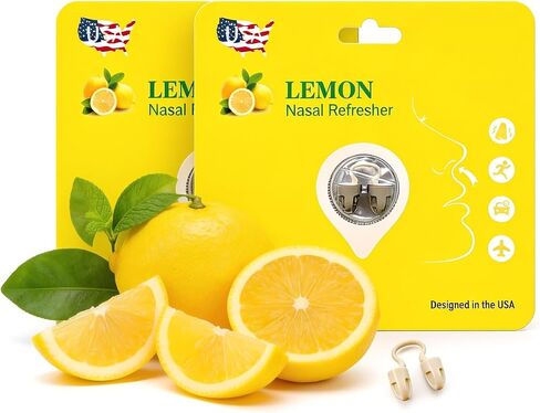 Lavender Aromatherapy Nose Clip, Soft Wearable Essential Oil Scent Accessory, Lightweight Comfortable Hands-Free Fragrance Clip for Evening Wind-Down and Daily Use, Discreet Personal Aroma (2Pack) in Saudi Arabia