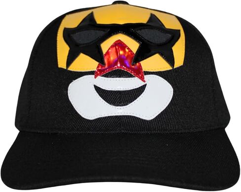 Lucha Libre Premium Snapback Cap – Iconic Mask Design with Vinyl Stitching – Adjustable – Unique Gift for Fans and Collectors in Kuwait