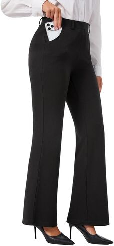 Women's Bootcut Dress Pants Yoga Slacks Work Trousers Dressy Casual Petite/Regular/Tall/Extra Tall in Saudi Arabia