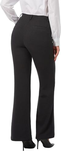 Women's Bootcut Dress Pants Yoga Slacks Work Trousers Dressy Casual Petite/Regular/Tall/Extra Tall in Saudi Arabia