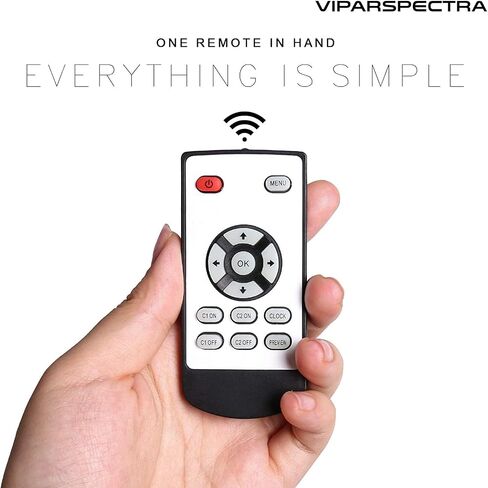 VIPARSPECTRA التحكم في الموقت عكس الضوء 165 واط LED حوض السمك ضوء الطيف الكامل لنمو الشعاب المرجانية البحرية خزان الأسماك LPS/SPS in Kuwait