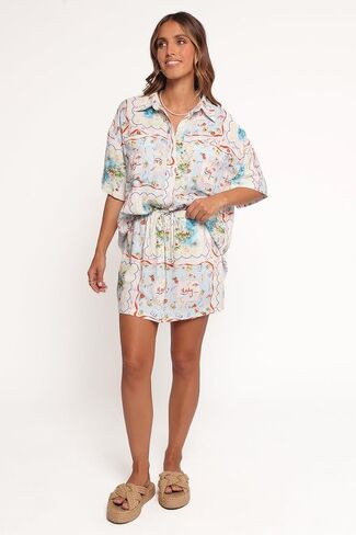 Petal & Pup Women's Abella-Short-Sleeve-Shirt-Lucia in Kuwait