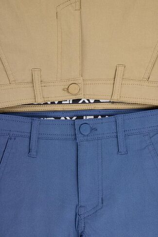 X RAY 2 Pack Boys (2T - 18) Regular Fit Stretch Chino Golf Short, Kids Flat Front Casual Dress Shorts in Saudi Arabia