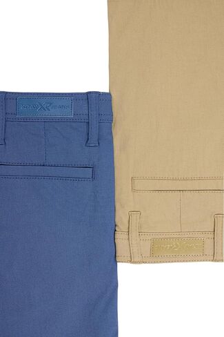 X RAY 2 Pack Boys (2T - 18) Regular Fit Stretch Chino Golf Short, Kids Flat Front Casual Dress Shorts in Saudi Arabia