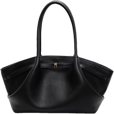 Women Large Capacity Hobo Bag Leather Shoulder Tote Top Handle Handbag Purse in Kuwait