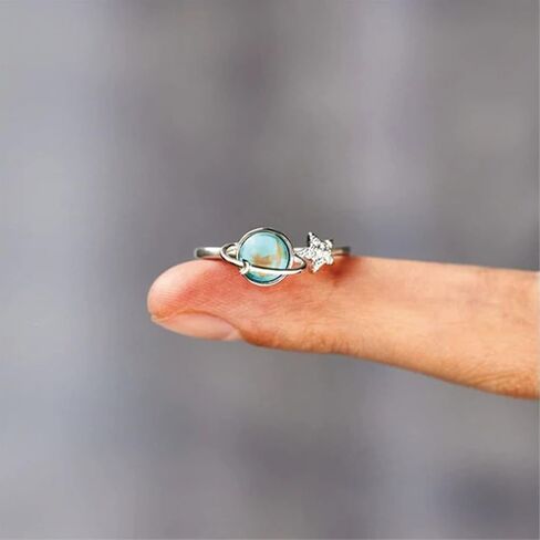 To My Dear Daughter Fidget Spinning Planet Ring Anxiety Relief Rotating You are the Most Special Star Ring Gift in Saudi Arabia