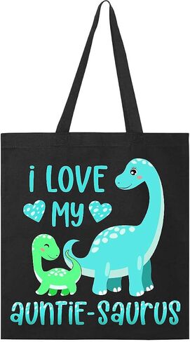 حقيبة حمل عائلة Brontosaurus اللطيفة من Inktastic I Love My Auntie-saurus in Kuwait