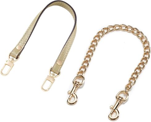 Wristlet Strap, Genuine Leather KeyChain Hand wrist Strap for Clutch Wallet Cellphone Key with Golden Lock in Saudi Arabia