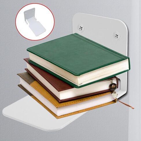 قطعتان من أرفف الكتب العائمة غير المرئية شديدة التحمل من أرفف الكتب العائمة للجدار من الفولاذ الكربوني ورف الكتب المخفي لغرفة النوم وغرفة المعيشة والمكتب in Kuwait