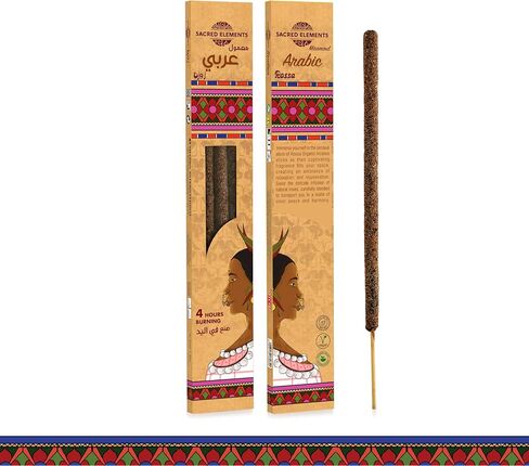 Sacred Element Organic Incense Sticks – Organic Scented Incense Sticks for Meditation, Yoga, Aromatherapy, Relaxation & Home Fragrance (10 Sticks, Palo Santo) in Kuwait