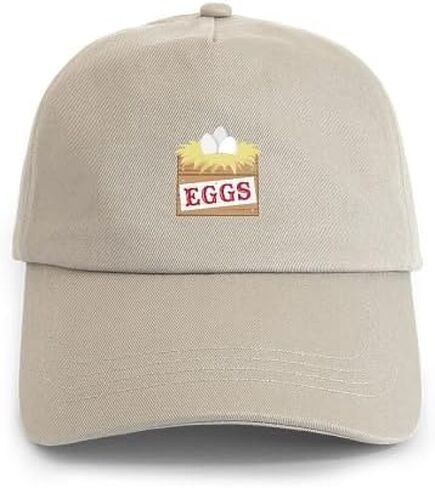 قبعة بيسبول قابلة للتعديل على شكل قفص البيض من CafePress in Kuwait