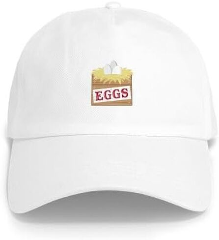 قبعة بيسبول قابلة للتعديل على شكل قفص البيض من CafePress in Kuwait